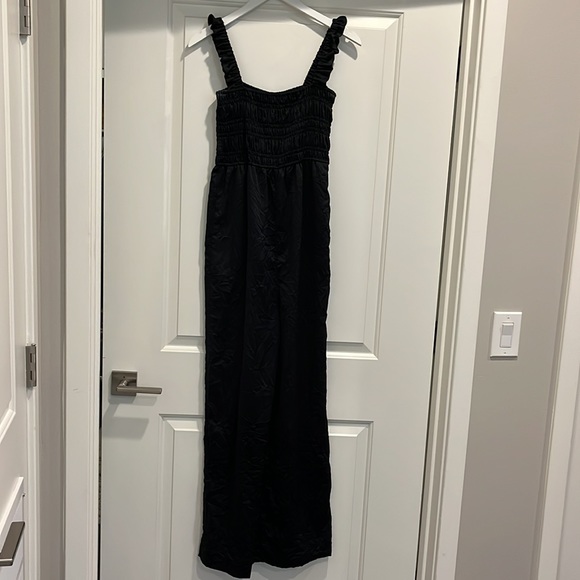 GANNI Crinkled Satin Jumpsuit EUC - Picture 8 of 8